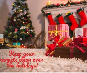Christmas carpet cleaning