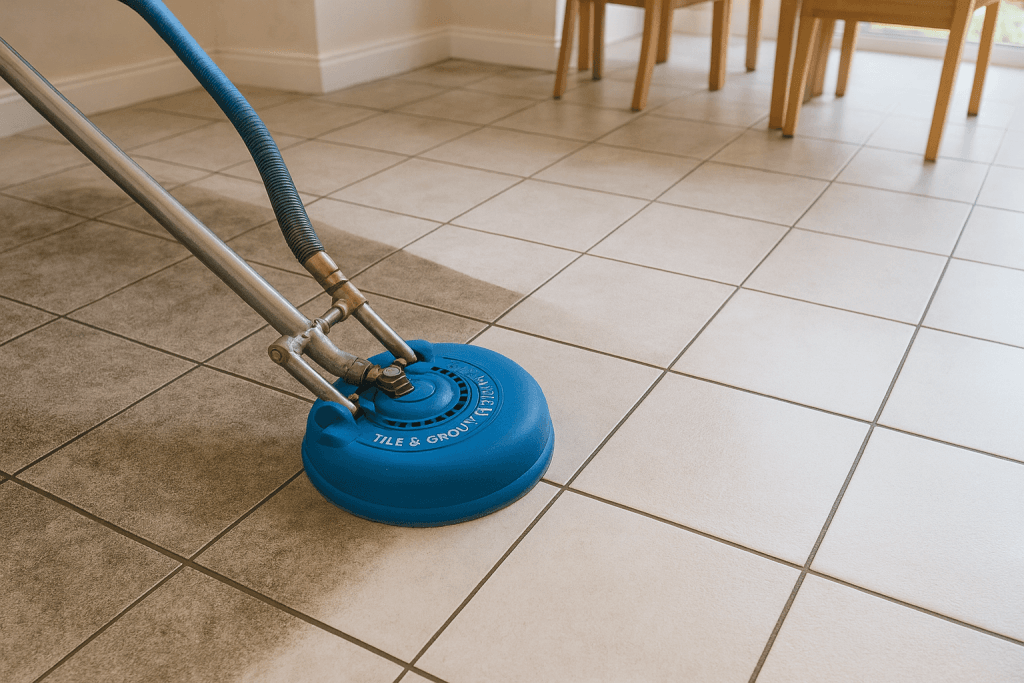 Hard floor tile & grout cleaning services in Northamptonshire, Bedford and Milton Keynes